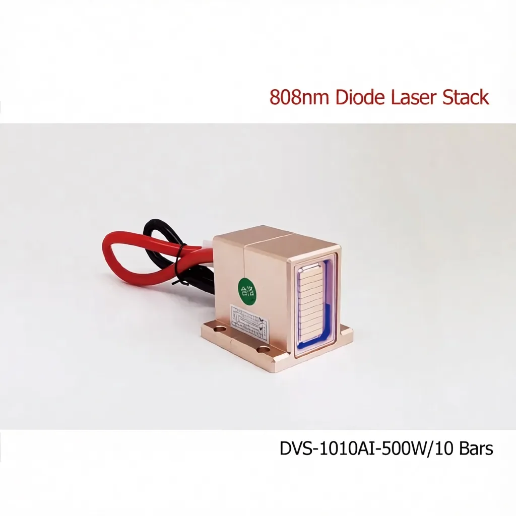 Диодный стек DVS-1010AI 500W 10bar 808nm для лазерного эпилятора