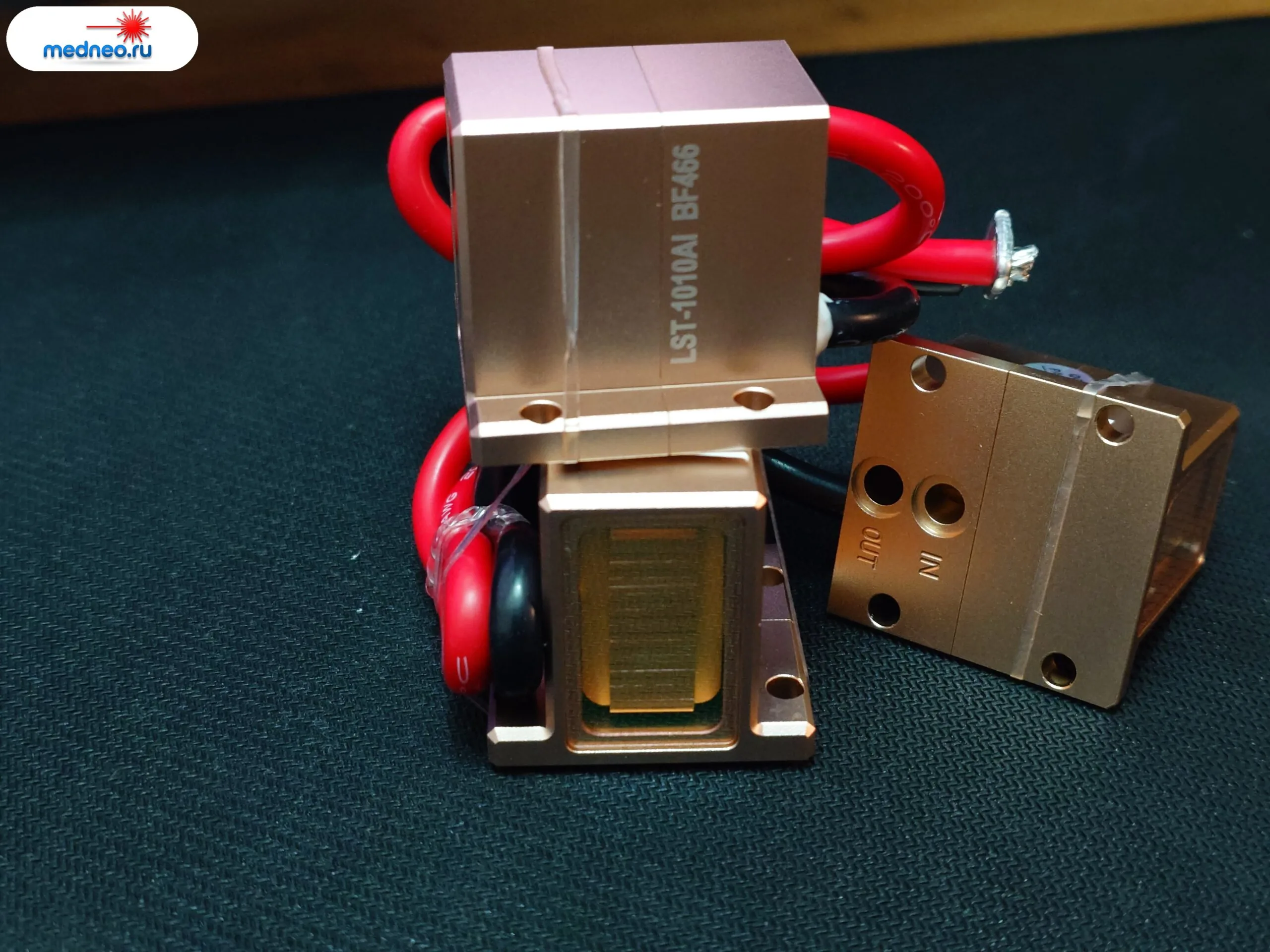 Стек для лазерного эпилятора 500W 10bar 808nm